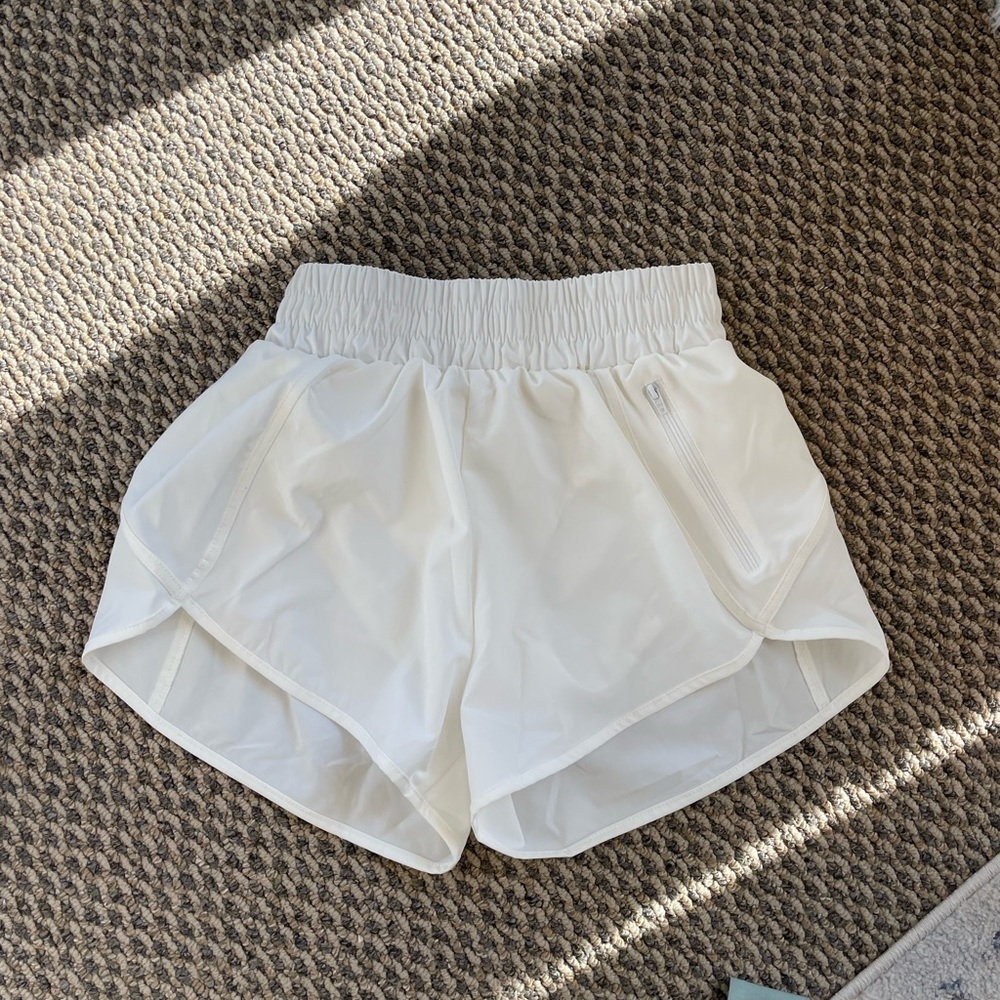 White athletic shorts